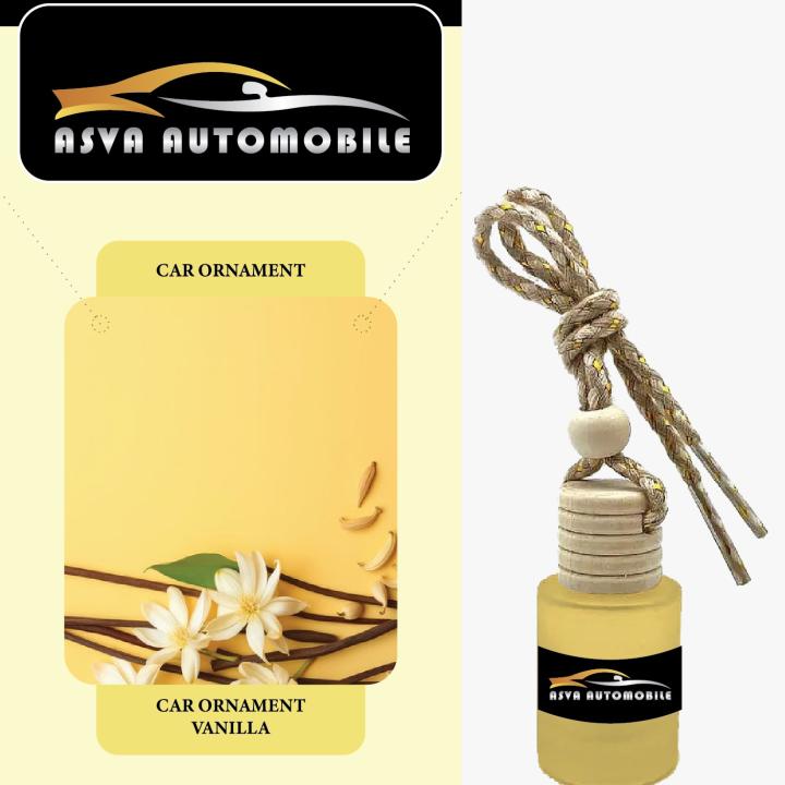 ASVA Hanging Car Air Freshener |10ml, Pack of 1|Luxury, Organic Toxin-Free, Pet Friendly Perfume |Interior Accessory for fresh Aroma |Long Lasting Fragrance