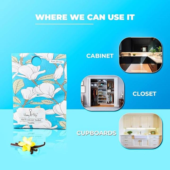Pack of 2 | Tri Cone CamphoAir Freshner for Car | Mosquito Repellent | Wardrobe, Bathrooms, cabins
