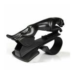 Jaguar Shape Car Phone Holder | Leopard Design | 360 Degree Adjustable Clip Stand | Black Colour | 1 Pc