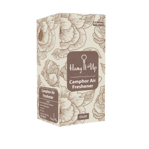 Pack of 2 | Tri Cone CamphoAir Freshner for Car | Mosquito Repellent | Wardrobe, Bathrooms, cabins